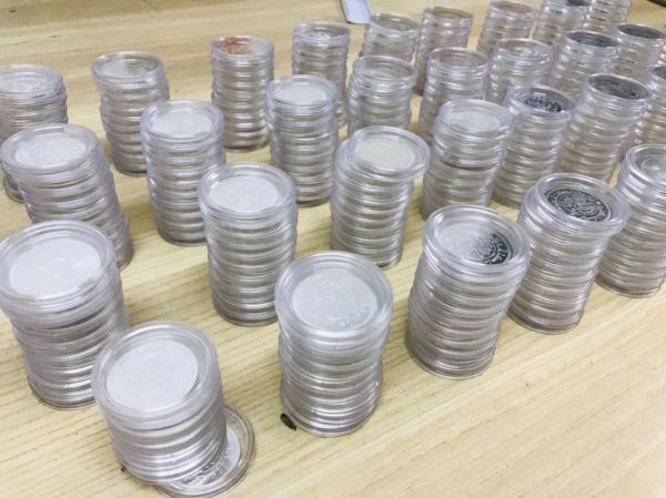 5 DIRHAMS UTMANIAH 999 FINE SILVER COINS