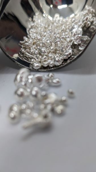 50G 999 FINE SILVER BEADS